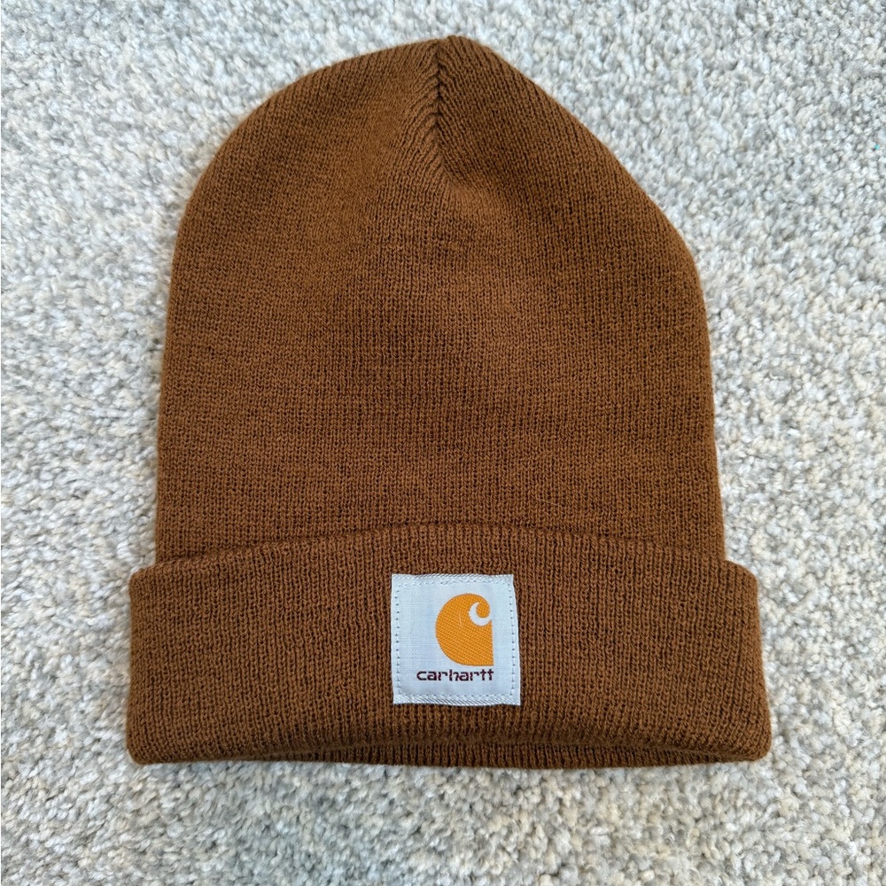 Carhartt Classic Tan Knit Beanie